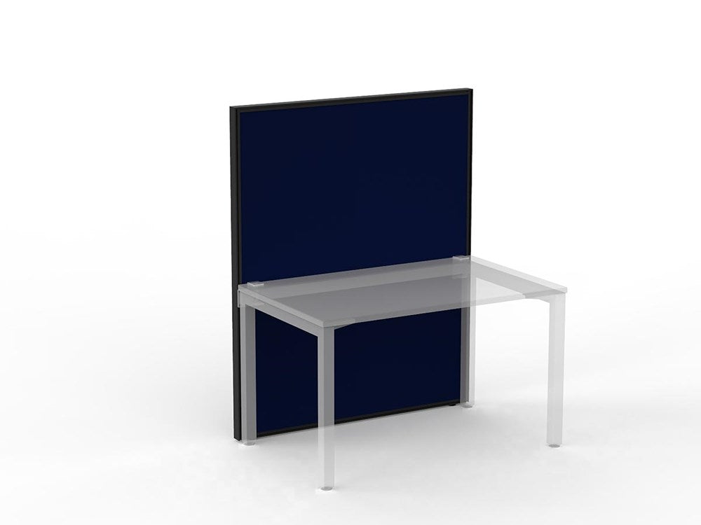 Studio 50 Partition - 1500h x 1200w-Office Partitons-BE-Navy-Commercial Traders - Office Furniture