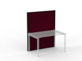 Studio 50 Partition - 1500h x 1200w-Office Partitons-BE-Ruby Red-Commercial Traders - Office Furniture