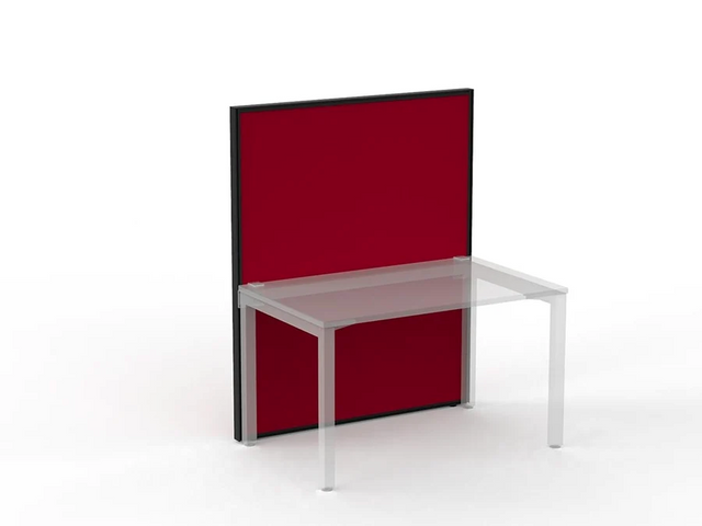 Studio 50 Partition - 1500h x 1200w-Office Partitons-CN-Midnight-Commercial Traders - Office Furniture
