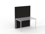 Studio 50 Partition - 1500h x 1200w-Office Partitons-CN-Ebony-Commercial Traders - Office Furniture