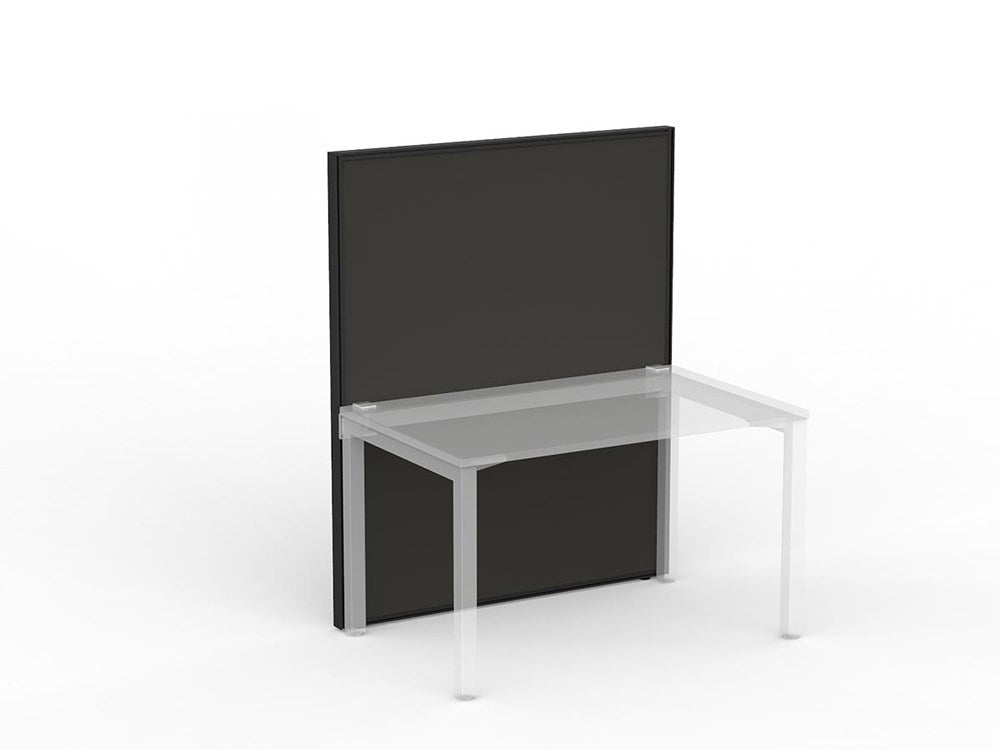 Studio 50 Partition - 1500h x 1200w-Office Partitons-SP-Charcoal-Commercial Traders - Office Furniture