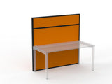 Studio 50 Partition - 1500h x 1500w-Office Partitons-BE-Bright Orange-Commercial Traders - Office Furniture