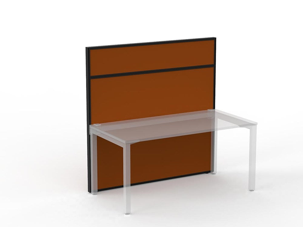 Studio 50 Partition - 1500h x 1500w-Office Partitons-BE-Burnt Orange-Commercial Traders - Office Furniture