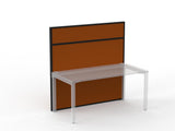Studio 50 Partition - 1500h x 1500w-Office Partitons-BE-Burnt Orange-Commercial Traders - Office Furniture