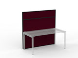 Studio 50 Partition - 1500h x 1500w-Office Partitons-BE-Ruby Red-Commercial Traders - Office Furniture
