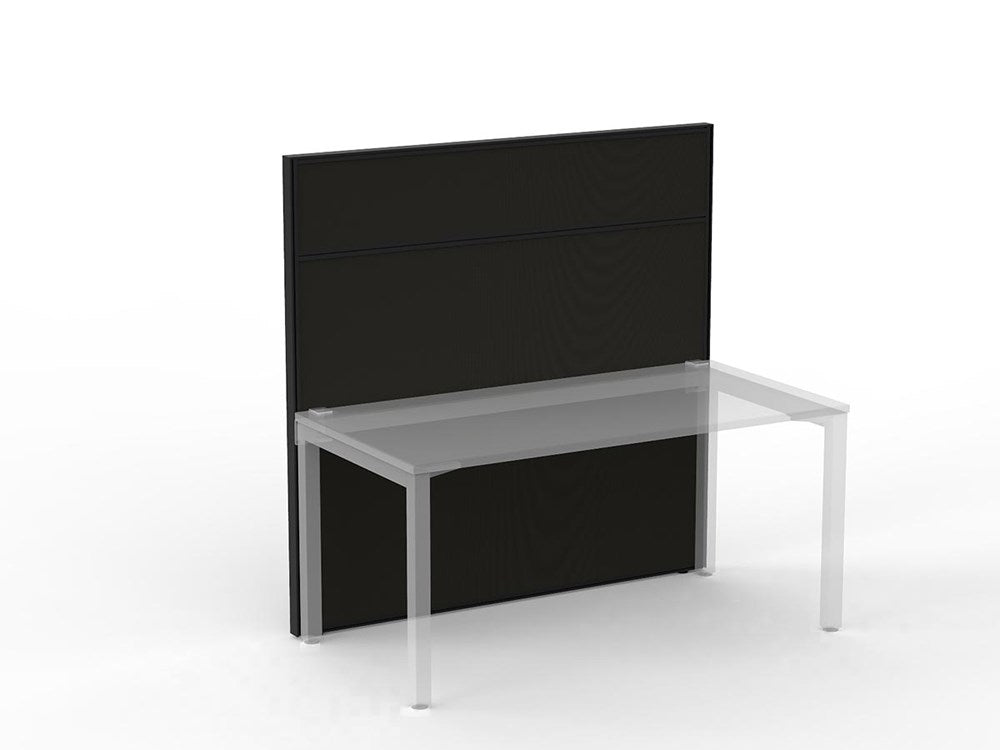 Studio 50 Partition - 1500h x 1500w-Office Partitons-CN-Ebony-Commercial Traders - Office Furniture