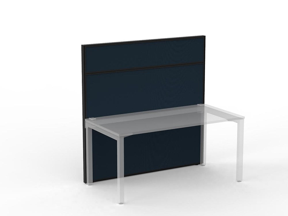 Studio 50 Partition - 1500h x 1500w-Office Partitons-CN-Midnight-Commercial Traders - Office Furniture