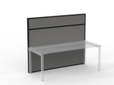 Studio 50 Partition - 1500h x 1800w-Office Partitons-BE-Alloy Grey-Commercial Traders - Office Furniture