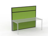 Studio 50 Partition - 1500h x 1800w-Office Partitons-BE-Lime Green-Commercial Traders - Office Furniture
