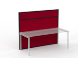 Studio 50 Partition - 1500h x 1800w-Office Partitons-BE-Tomato Red-Commercial Traders - Office Furniture