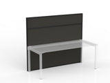 Studio 50 Partition - 1500h x 1800w-Office Partitons-SP-Charcoal-Commercial Traders - Office Furniture