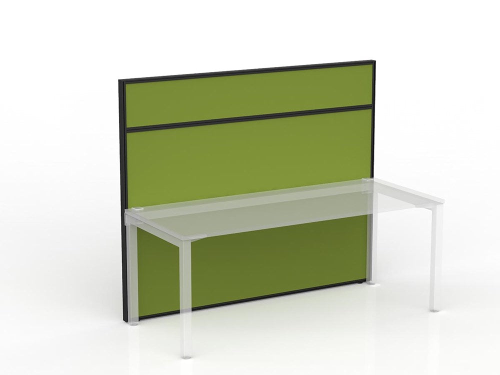 Studio 50 Partition - 1500h x 1800w-Office Partitons-SP-Green-Commercial Traders - Office Furniture