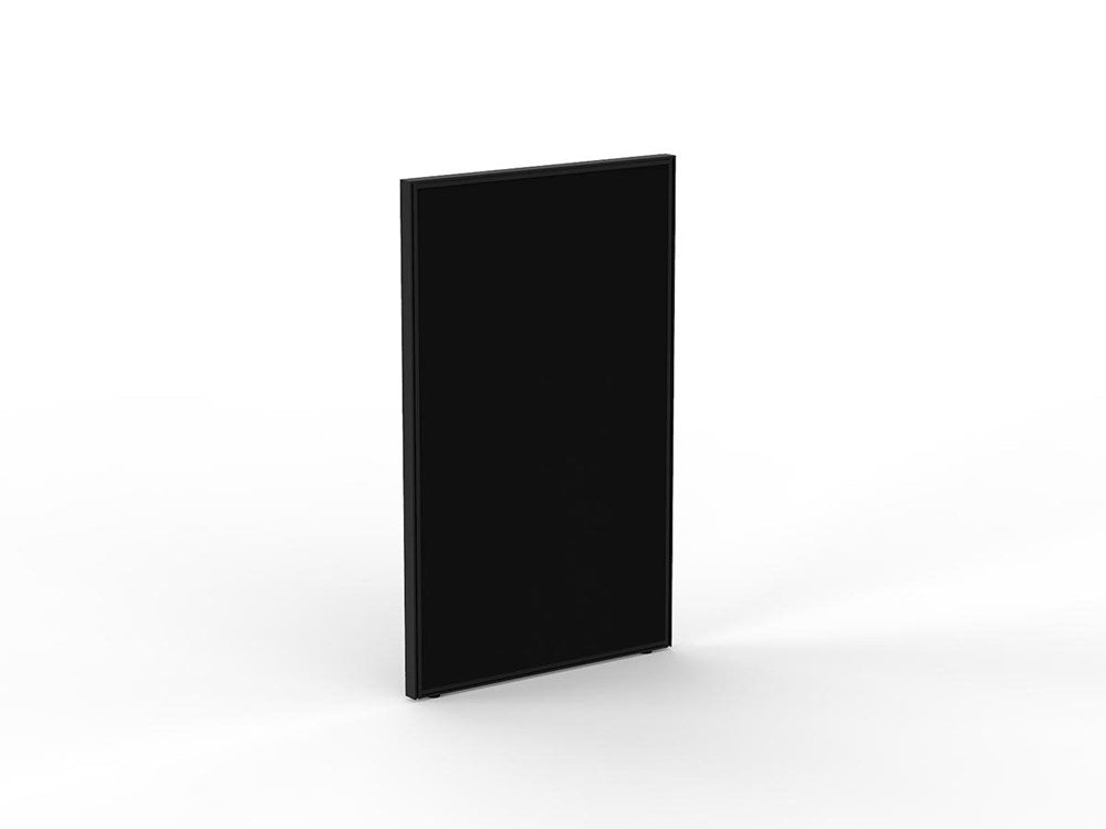Studio 50 Partition - 1500h x 900w-Office Partitons-BE-Black-Commercial Traders - Office Furniture