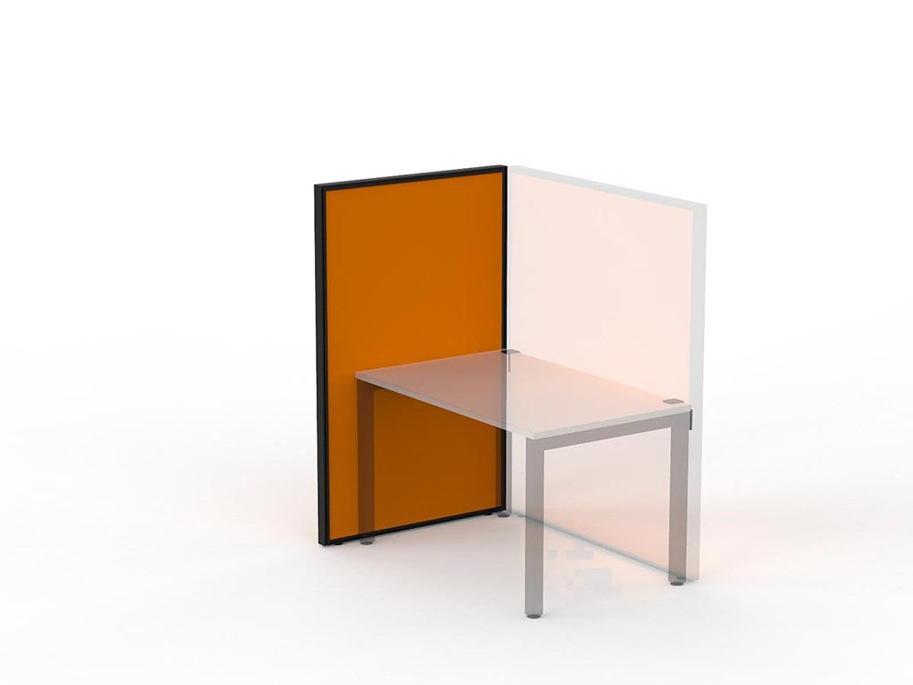 Studio 50 Partition - 1500h x 900w-Office Partitons-BE-Bright Orange-Commercial Traders - Office Furniture