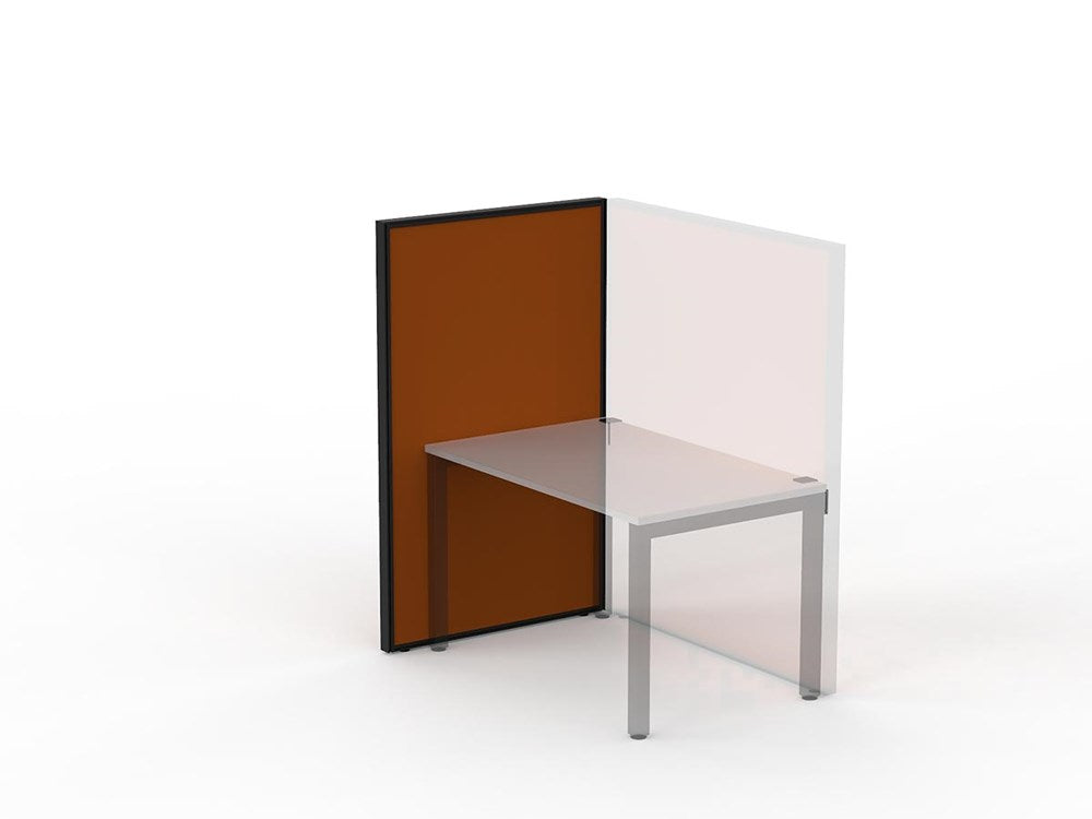 Studio 50 Partition - 1500h x 900w-Office Partitons-BE-Burnt Orange-Commercial Traders - Office Furniture