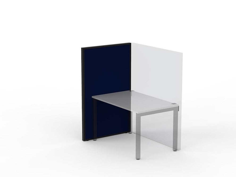 Studio 50 Partition - 1500h x 900w-Office Partitons-BE-Navy-Commercial Traders - Office Furniture