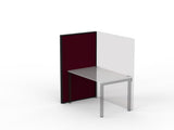 Studio 50 Partition - 1500h x 900w-Office Partitons-BE-Ruby Red-Commercial Traders - Office Furniture