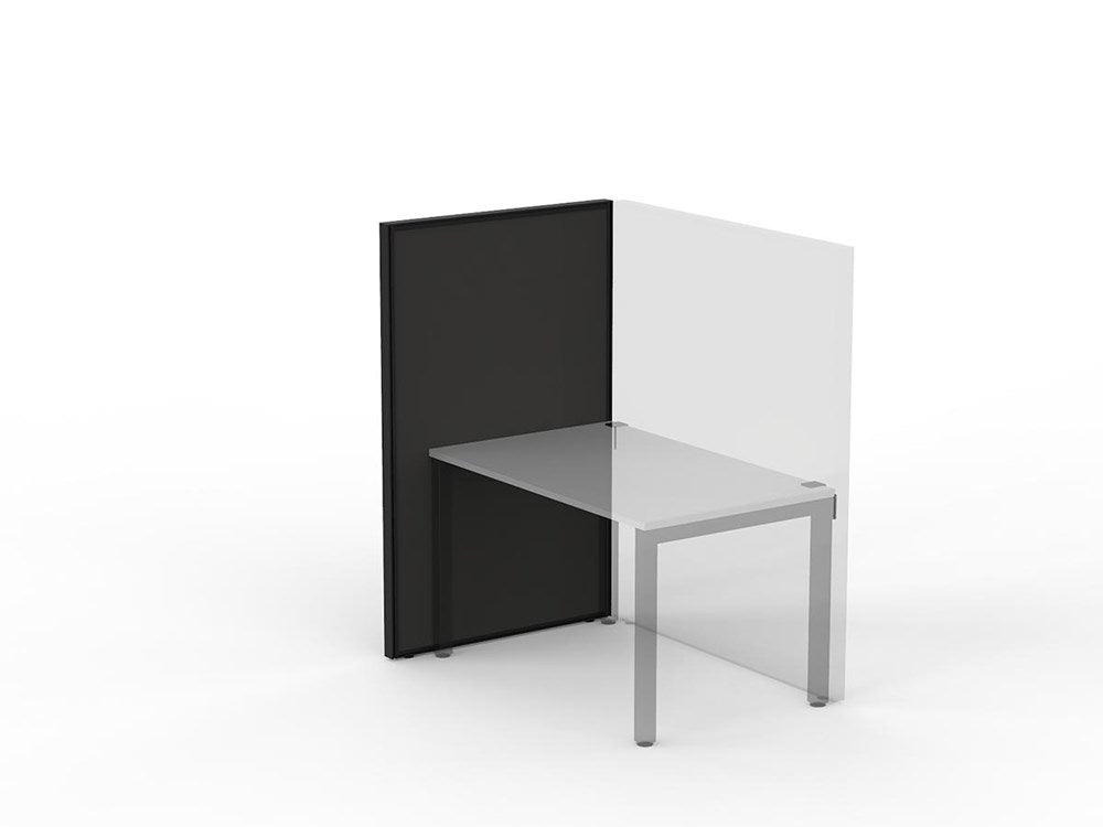 Studio 50 Partition - 1500h x 900w-Office Partitons-BE-Slate Grey-Commercial Traders - Office Furniture