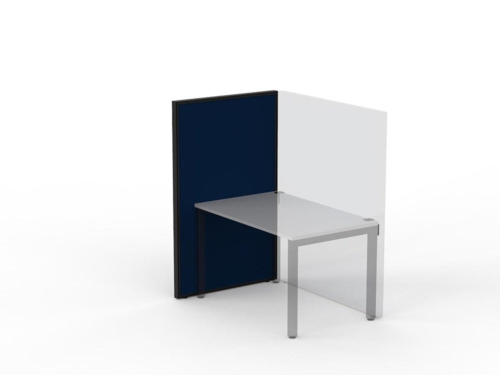 Studio 50 Partition - 1500h x 900w-Office Partitons-BE-Steel Blue-Commercial Traders - Office Furniture