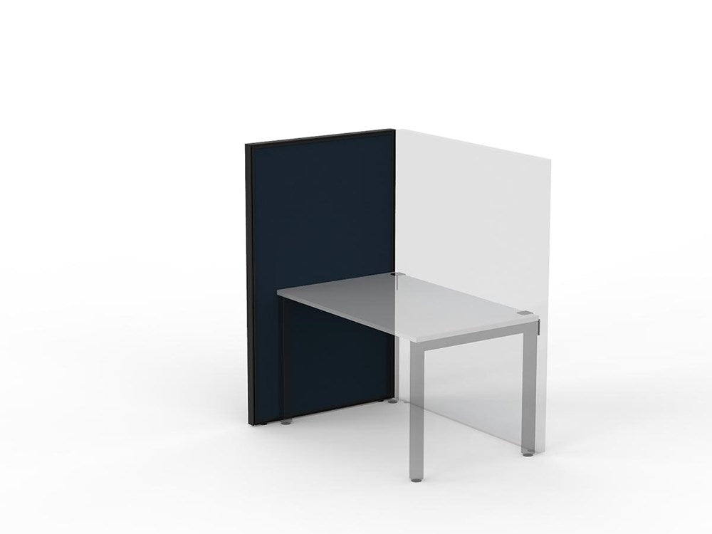 Studio 50 Partition - 1500h x 900w-Office Partitons-CN-Midnight-Commercial Traders - Office Furniture