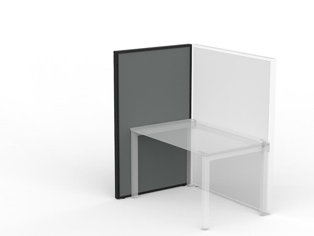 Studio 50 Partition - 1500h x 900w-Office Partitons-SP-Grey-Commercial Traders - Office Furniture