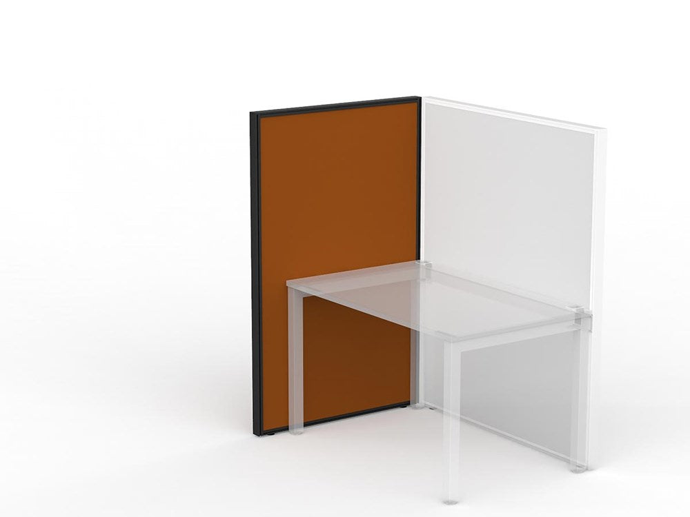 Studio 50 Partition - 1500h x 900w-Office Partitons-SP-Orange-Commercial Traders - Office Furniture