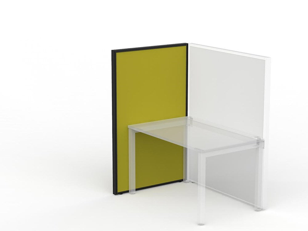 Studio 50 Partition - 1500h x 900w-Office Partitons-SP-Yellow-Commercial Traders - Office Furniture