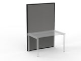 Studio 50 Partition - 1800h x 1200w-Office Partitons-BE-Alloy Grey-Commercial Traders - Office Furniture