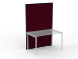 Studio 50 Partition - 1800h x 1200w-Office Partitons-BE-Ruby Red-Commercial Traders - Office Furniture