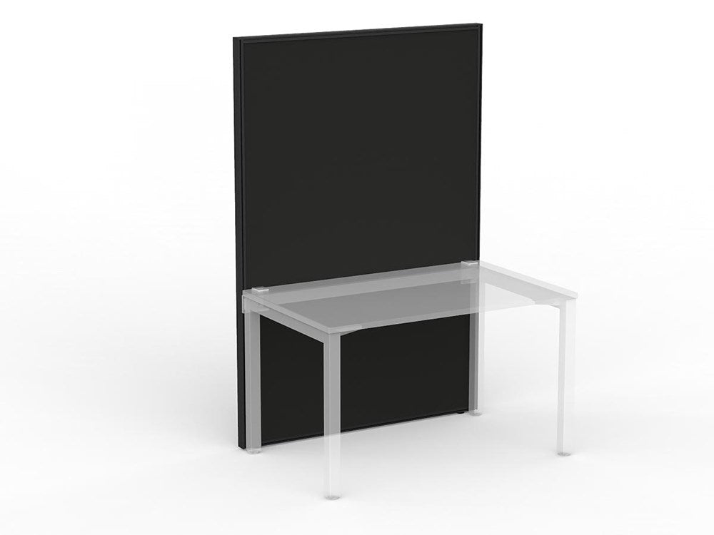 Studio 50 Partition - 1800h x 1200w-Office Partitons-SP-Black-Commercial Traders - Office Furniture