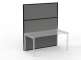 Studio 50 Partition - 1800h x 1500w-Office Partitons-BE-Alloy Grey-Commercial Traders - Office Furniture