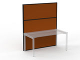 Studio 50 Partition - 1800h x 1500w-Office Partitons-BE-Burnt Orange-Commercial Traders - Office Furniture