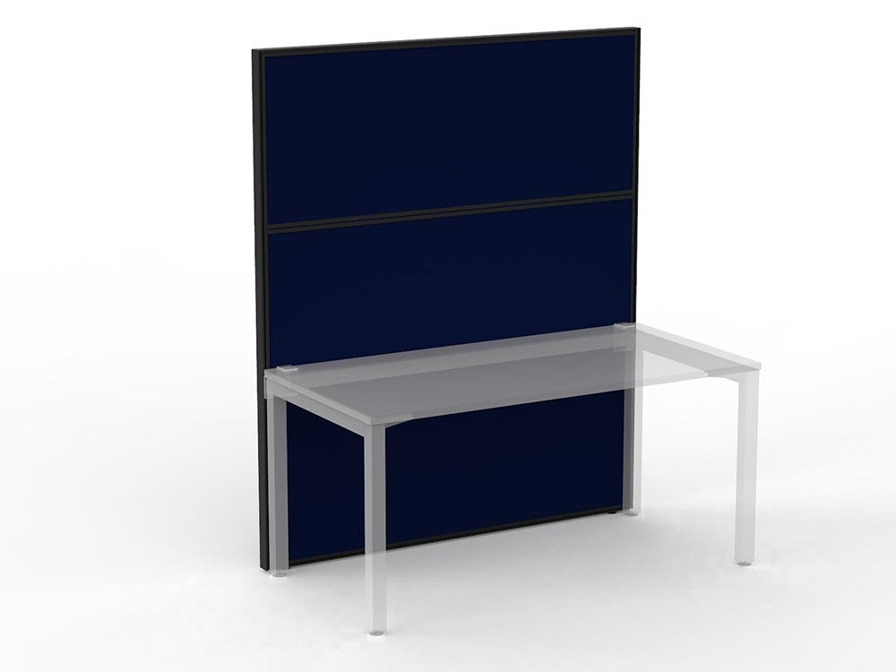 Studio 50 Partition - 1800h x 1500w-Office Partitons-BE-Navy-Commercial Traders - Office Furniture