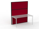 Studio 50 Partition - 1800h x 1500w-Office Partitons-BE-Tomato Red-Commercial Traders - Office Furniture