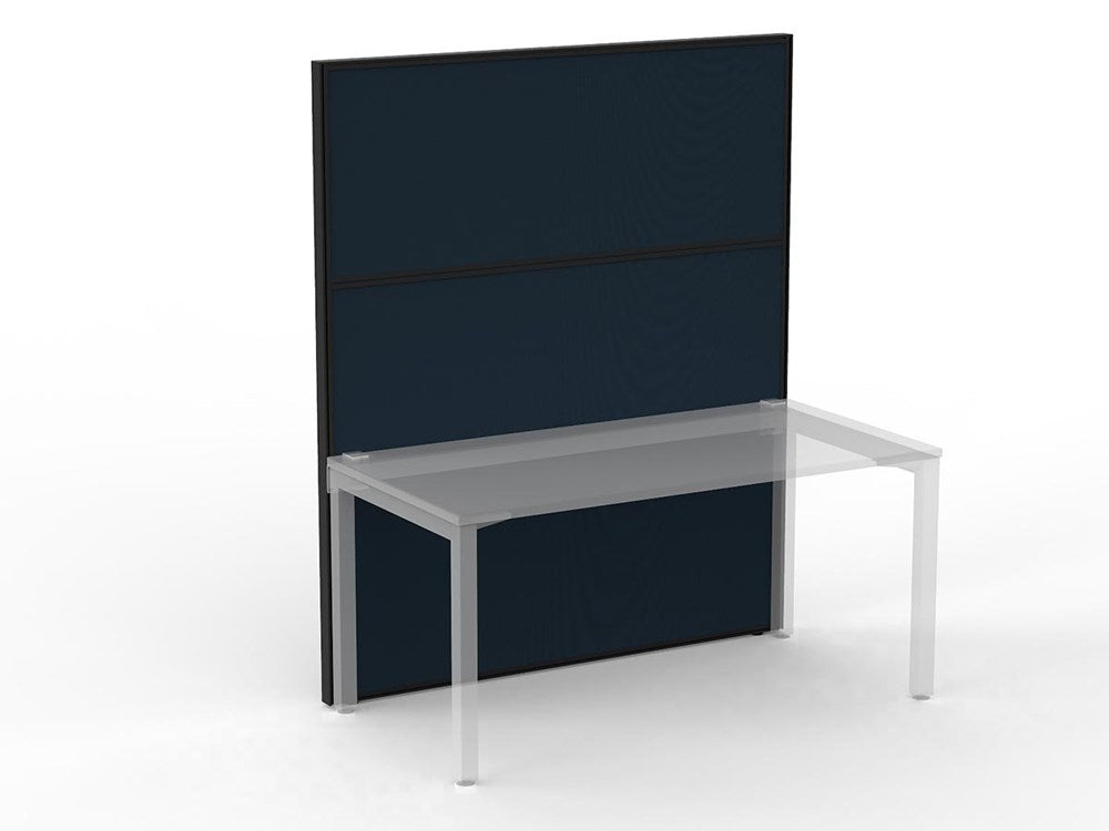 Studio 50 Partition - 1800h x 1500w-Office Partitons-CN-Midnight-Commercial Traders - Office Furniture