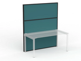 Studio 50 Partition - 1800h x 1500w-Office Partitons-CN-Midnight-Commercial Traders - Office Furniture