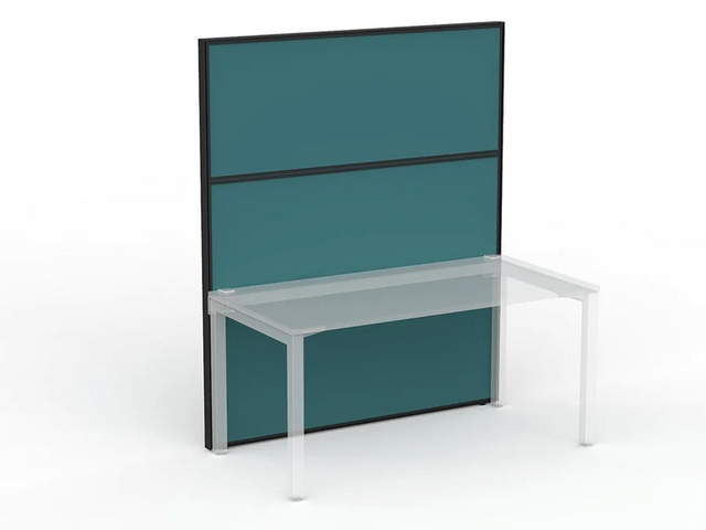 Studio 50 Partition - 1800h x 1500w-Office Partitons-CN-Midnight-Commercial Traders - Office Furniture