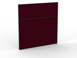 Studio 50 Partition - 1800h x 1800w-Office Partitons-BE-Ruby Red-Commercial Traders - Office Furniture