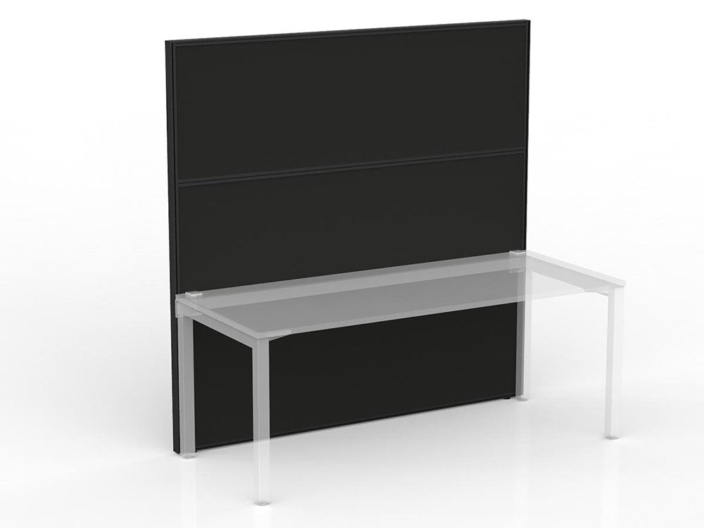 Studio 50 Partition - 1800h x 1800w-Office Partitons-SP-Black-Commercial Traders - Office Furniture
