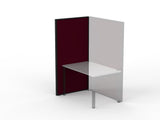 Studio 50 Partition - 1800h x 900w-Office Partitons-BE-Ruby Red-Commercial Traders - Office Furniture