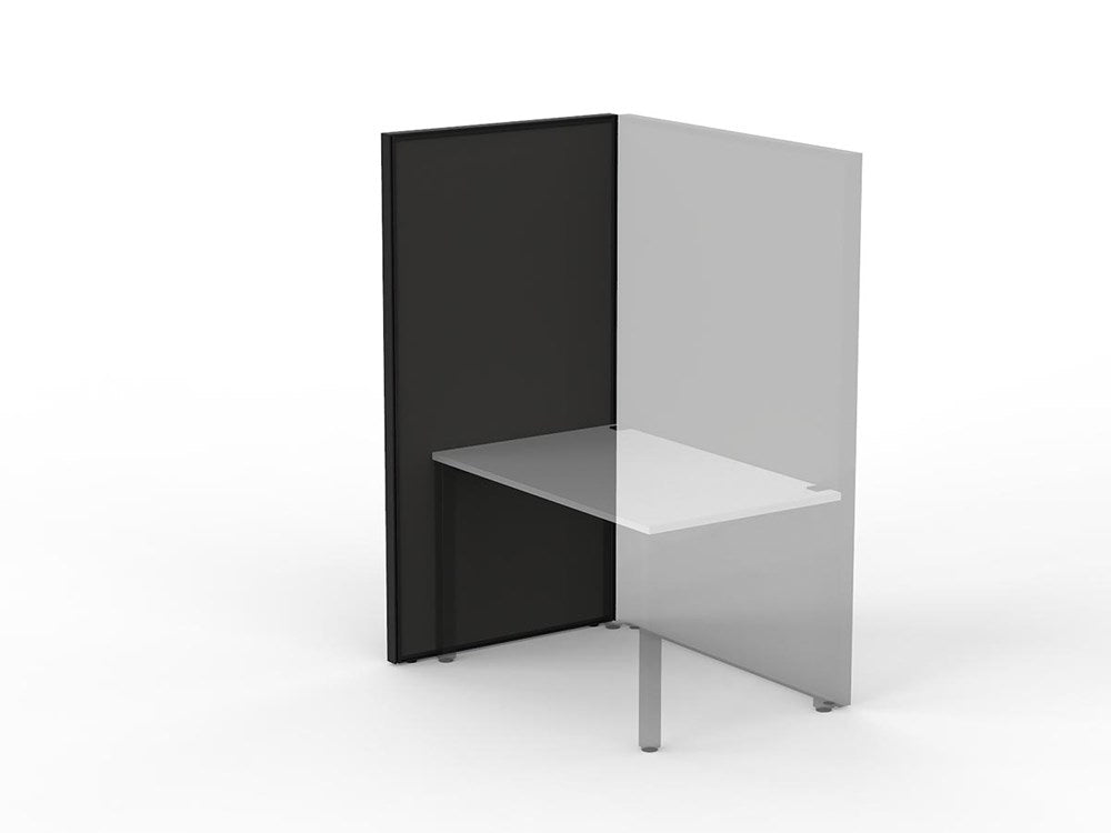 Studio 50 Partition - 1800h x 900w-Office Partitons-BE-Slate Grey-Commercial Traders - Office Furniture