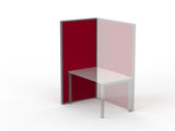 Studio 50 Partition - 1800h x 900w-Office Partitons-Breathe-Silver-Commercial Traders - Office Furniture