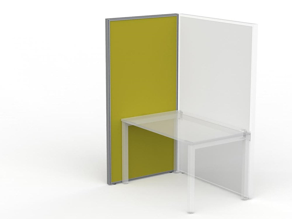 Studio 50 Partition - 1800h x 900w-Office Partitons-Splice-Silver-Commercial Traders - Office Furniture