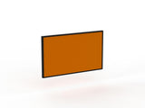 Studio 50 Desk Mount Screen - 900H x 1500W-Office Partitons-BE-Bright Orange-Commercial Traders - Office Furniture