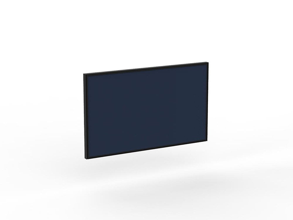 Studio 50 Desk Mount Screen - 900H x 1500W-Office Partitons-CN-Indigo-Commercial Traders - Office Furniture