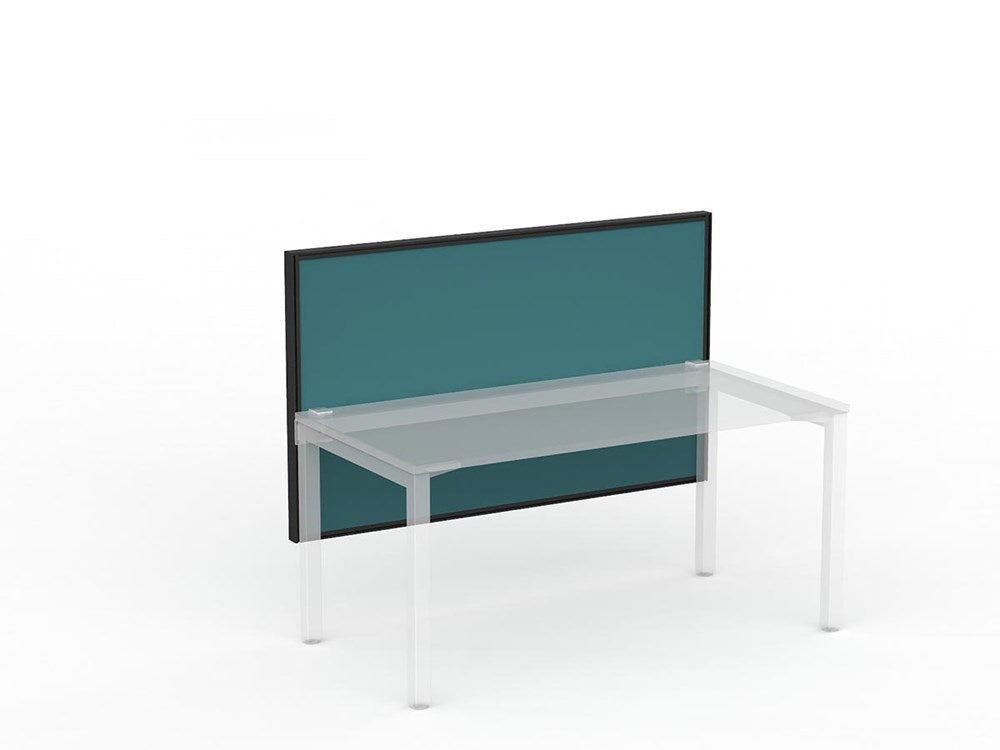 Studio 50 Desk Mount Screen - 900H x 1500W-Office Partitons-Crown-Freshwater-Commercial Traders - Office Furniture