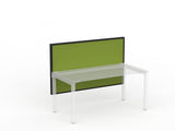 Studio 50 Desk Mount Screen - 900H x 1500W-Office Partitons-SP-Green-Commercial Traders - Office Furniture