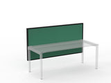 Studio 50 Desk Mount Screen - 900H x 1800W-Office Partitons-BE-Fern Green-Commercial Traders - Office Furniture