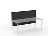 Studio 50 Desk Mount Screen - 900H x 1800W-Office Partitons-BE-Slate Grey-Commercial Traders - Office Furniture
