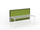 Studio 50 Desk Mount Screen - 900H x 1800W-Office Partitons-SP-Green-Commercial Traders - Office Furniture